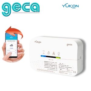 GECA - YUKON 860 CO Rivelatore Monossido di carbonio Wi-Fi
